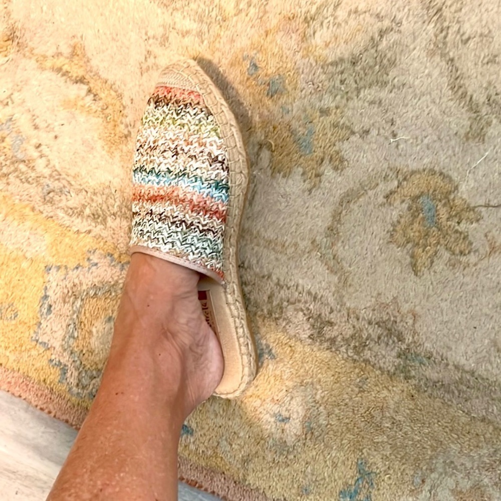 Vidoretta,Handmade In Spain,Woven Espadrille Mules, Excellent Condition,Size 11 - Picture 7 of 11